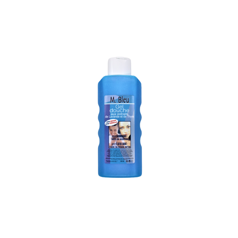 M BLEU GEL DOUCHE 1000ML