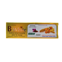 B WHITE CREME CURCUMA/SAFRAN 50G