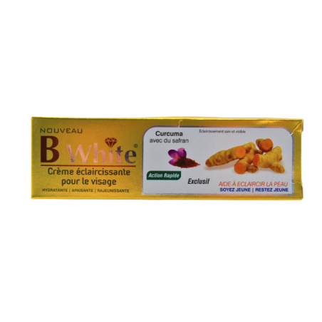 B WHITE CREME CURCUMA/SAFRAN 50G