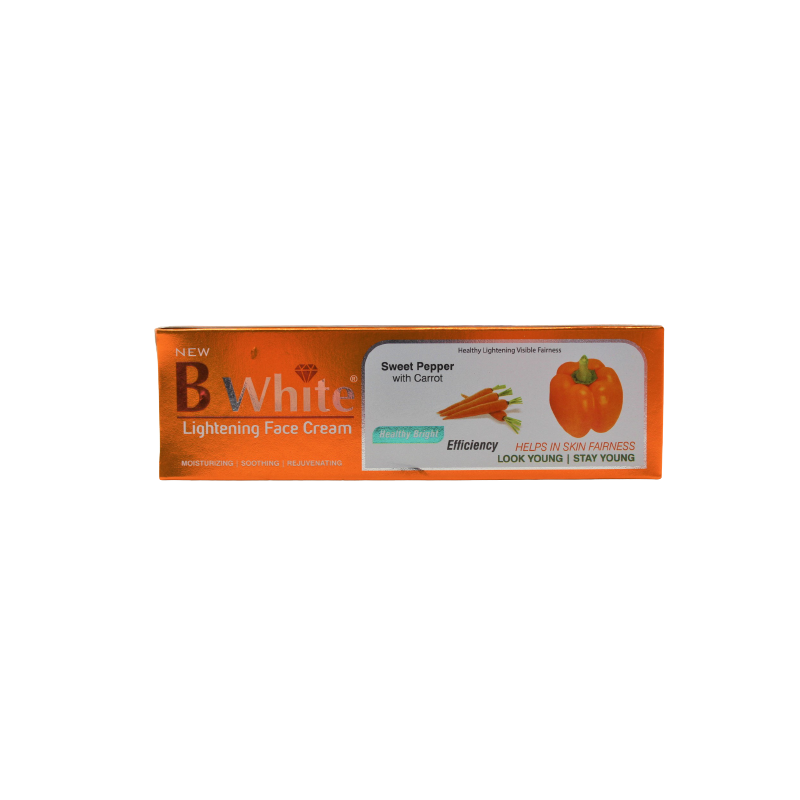 B WHITE CREME PIMENT/CAROTTE 50G