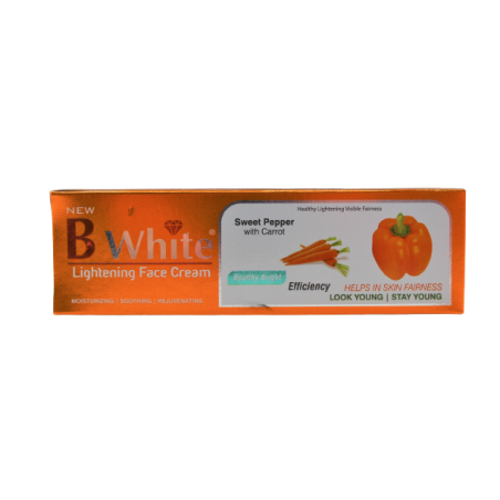 B WHITE CREME PIMENT/CAROTTE 50G