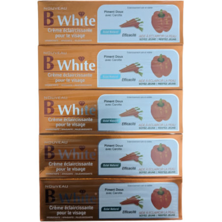 B WHITE TUBE PIMENT/CAROTTE 50G