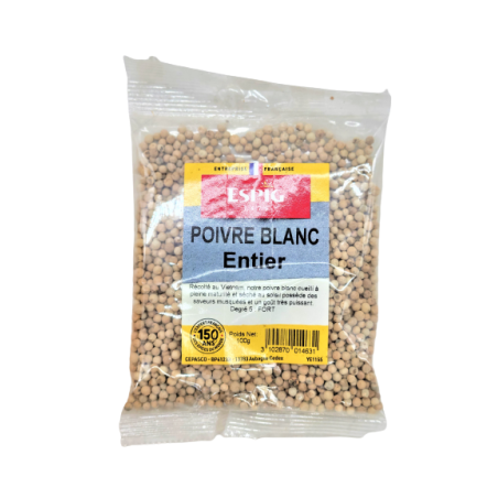 POIVRE BLANC ENTIER E. 20X100G