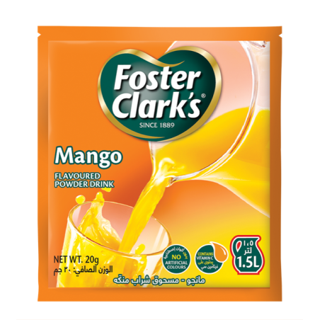 FOSTER CLARKS MANGUE 15X20G