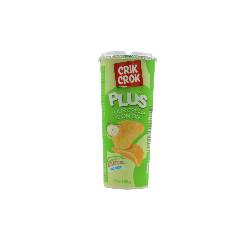 CRIK CROK PLUS CREAM/ONION 15X100G