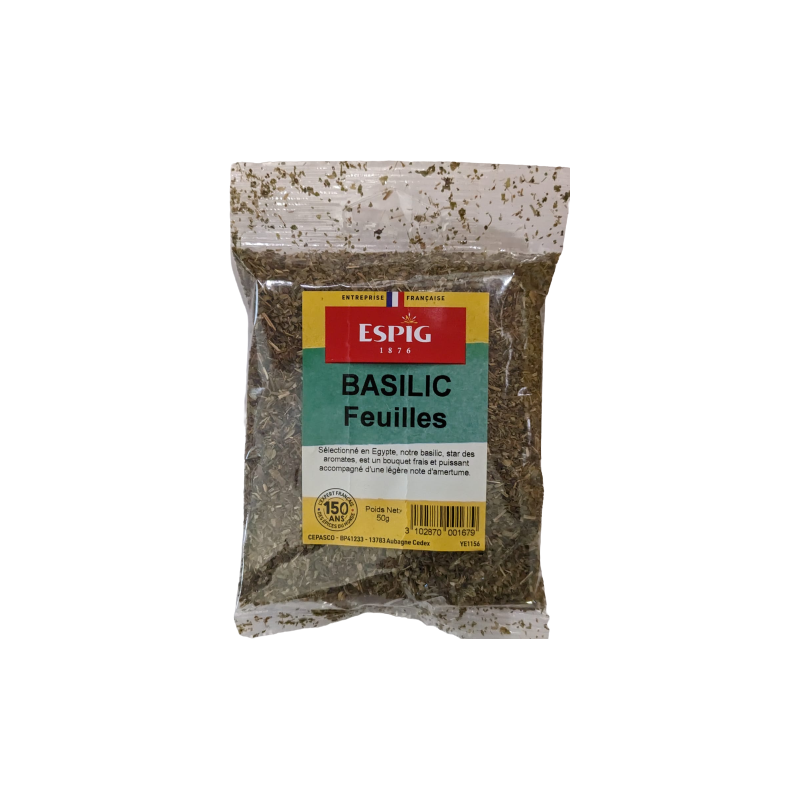 BASILIC FEUILLES ENT 20X50G