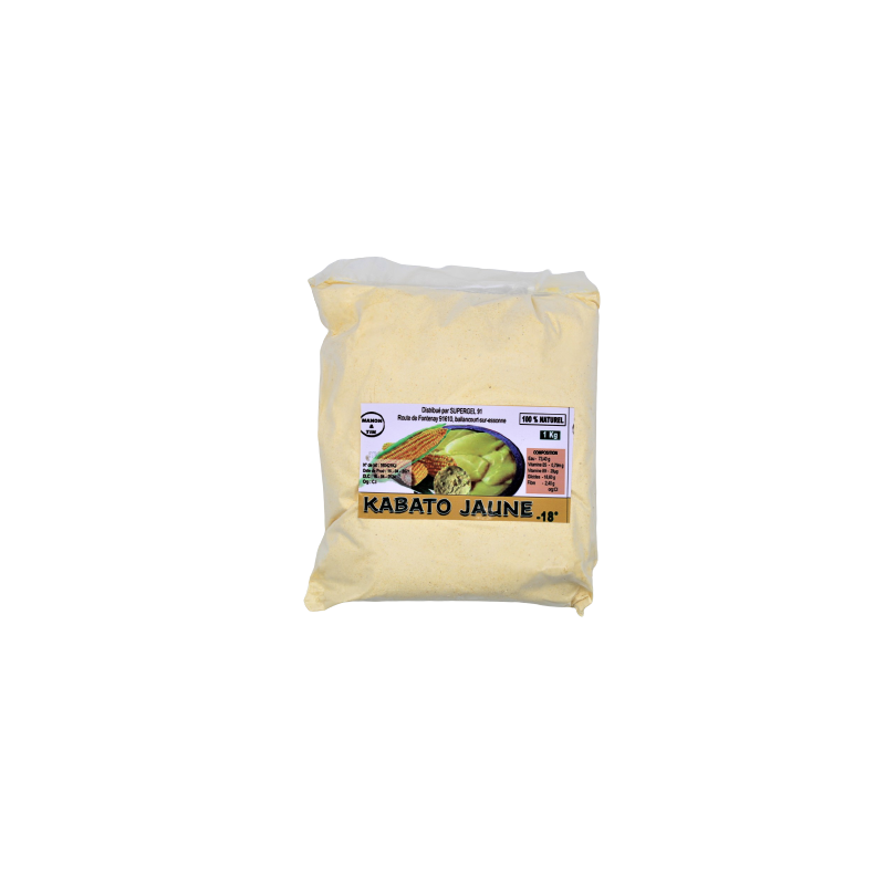 FARINE MAIS KABATO JAUNE CIV 10X1KG