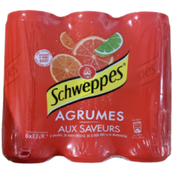 SCHWEPPES AGRUMES 24X33CL