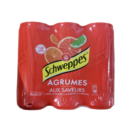 SCHWEPPES AGRUMES 24X33CL