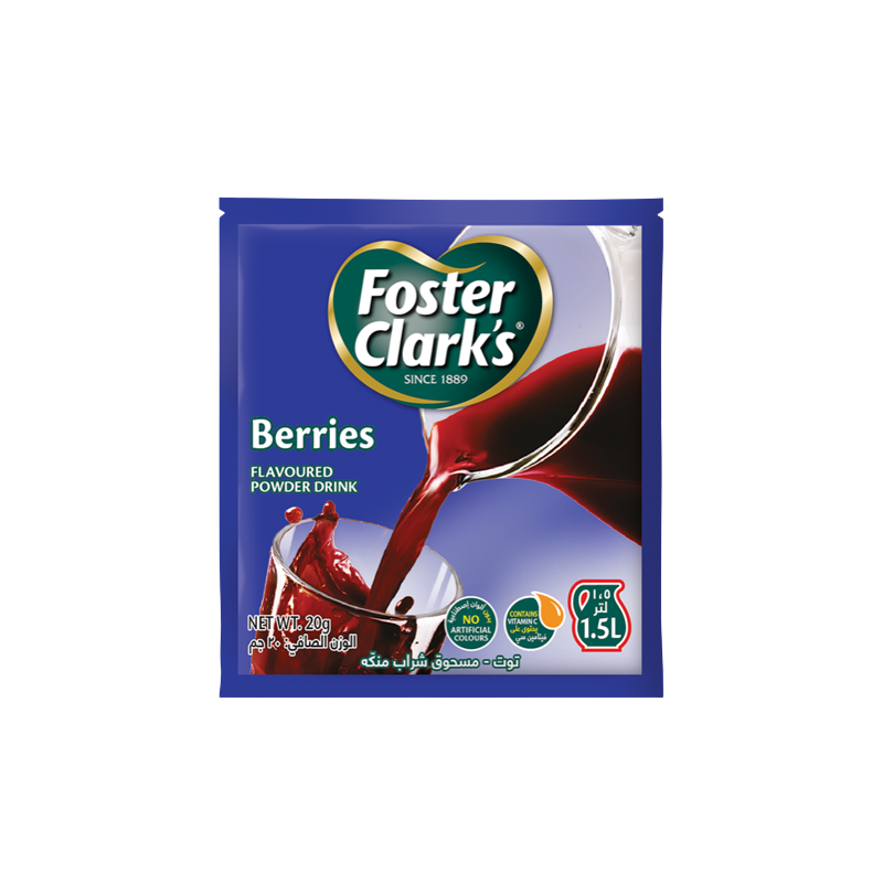 FOSTER CLARKS BERRIES 15X20G