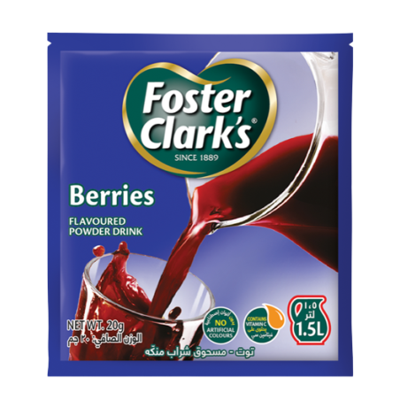 FOSTER CLARKS BERRIES 15X20G