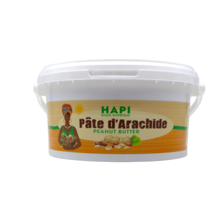 PATE D'ARACHIDE HAPI SEAU 2KG