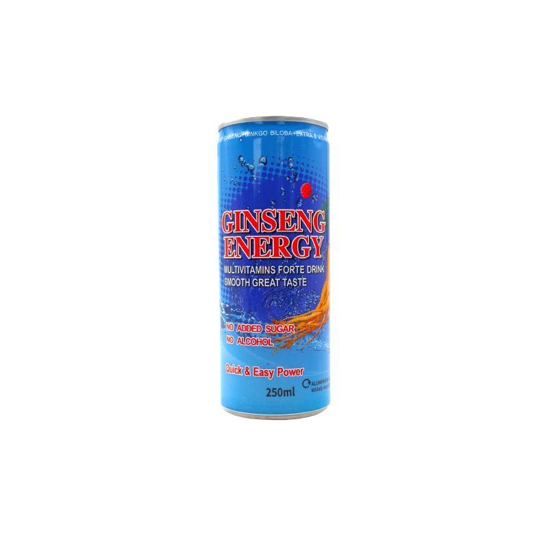 GINSENG ENERGY DRINK 24X250ML