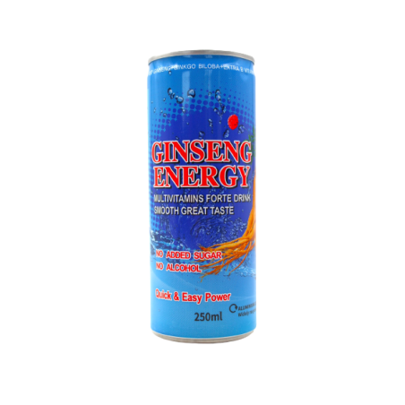 GINSENG ENERGY DRINK 24X250ML