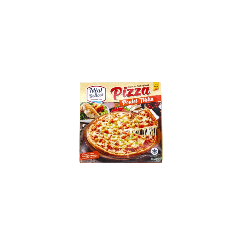 PIZZA POULET TIKKA 10X330G