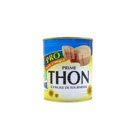 THON A L'HUILE DE TOURNESOL 12X800G