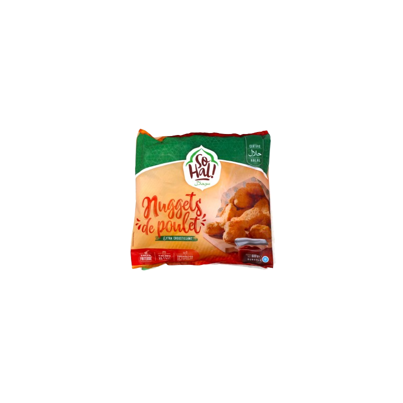 NUGGETS PLT PANE HALAL 17X600G