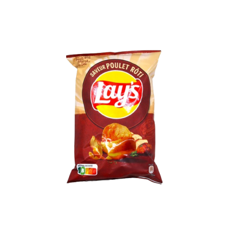 CHIPS LAYS POULET ROTI 20X145G