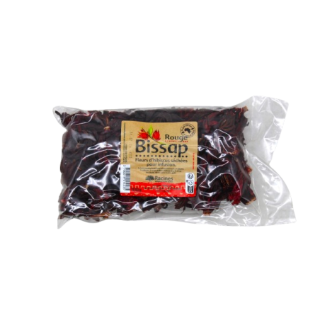 FLEUR D'HIBISCUS ROUGE 20X100G