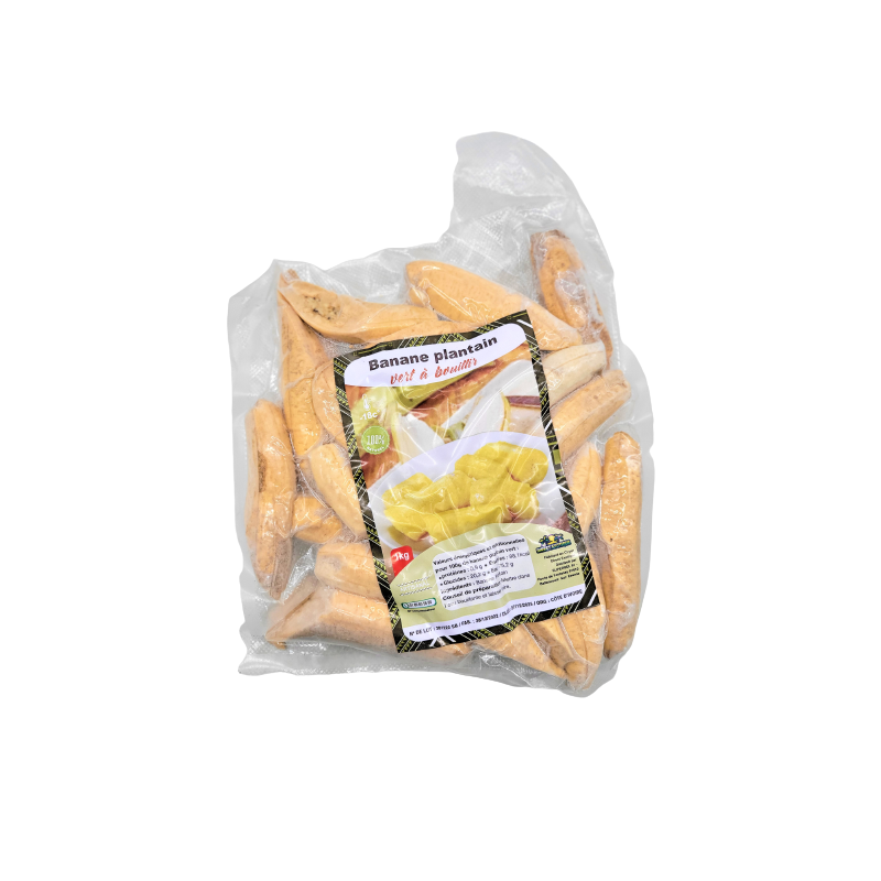 BANANES PLANTAIN COUPEES 5X1KG