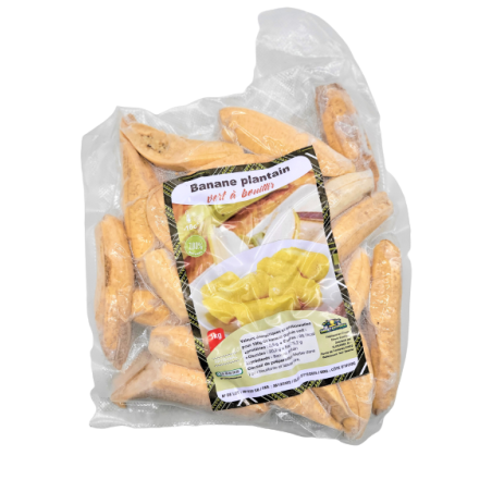 BANANES PLANTAIN COUPEES 5X1KG