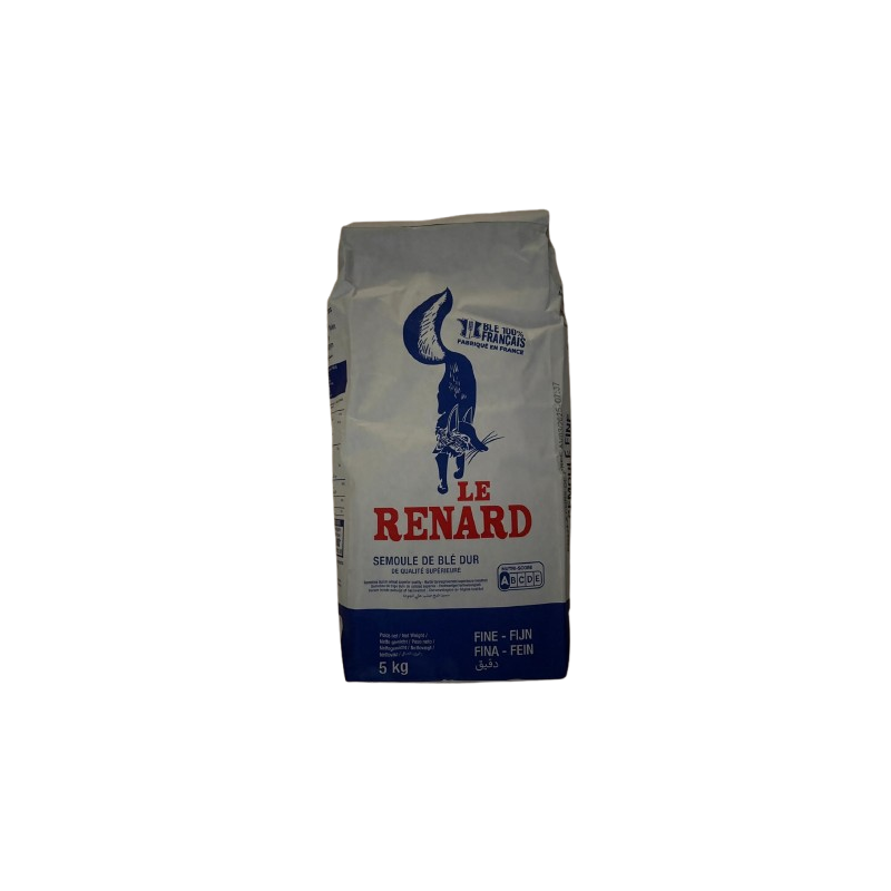 SEMOULE EXTRA FINE LE RENARD 5KG