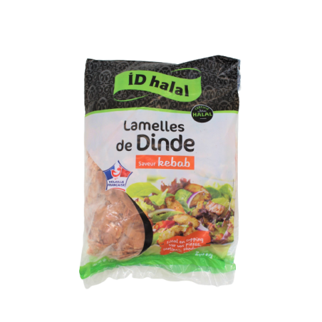 LAMELLES DINDE KEB ID HALAL 2X2.5KG