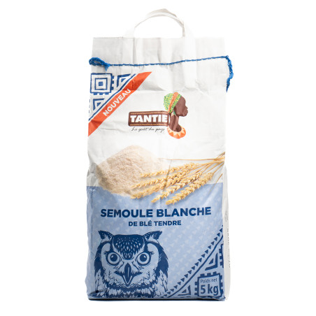 SEMOULE BLANCHE TANTIE 5KG