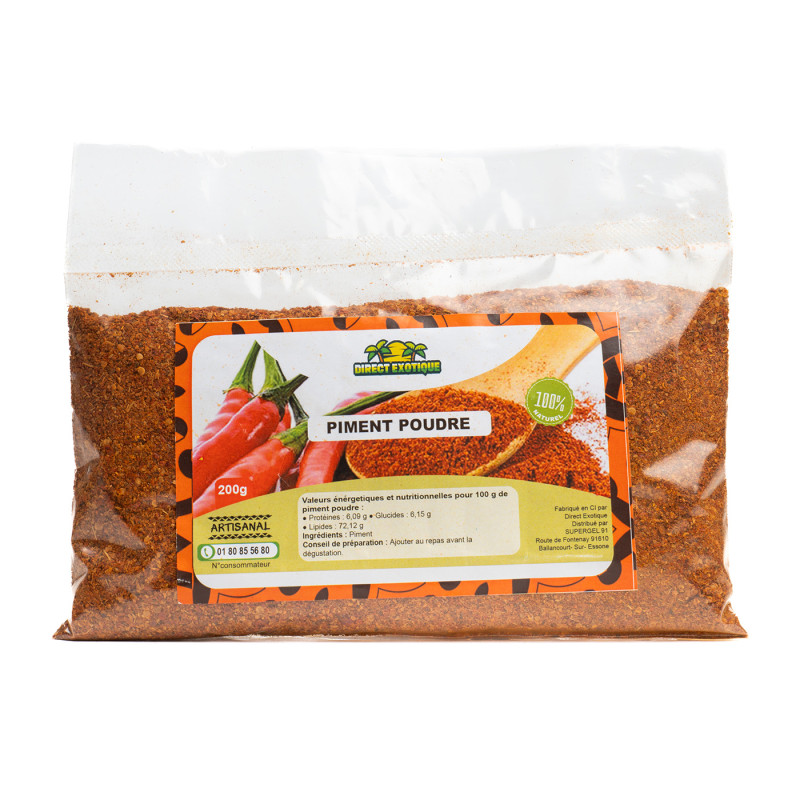 POUDRE DE PIMENT CIV 200G