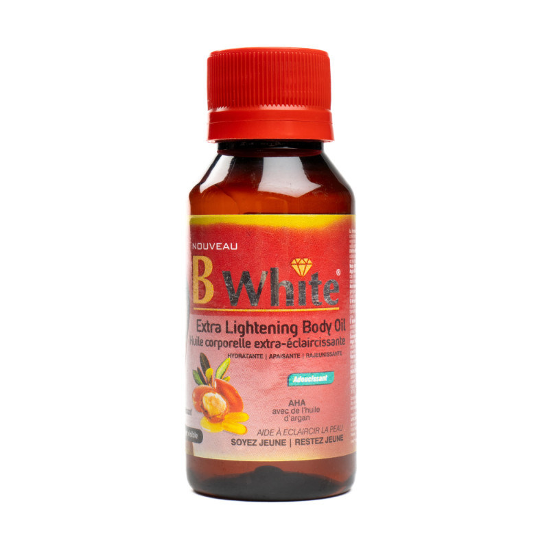 B WHITE HUILE CORP AHA/ARGAN 60ML