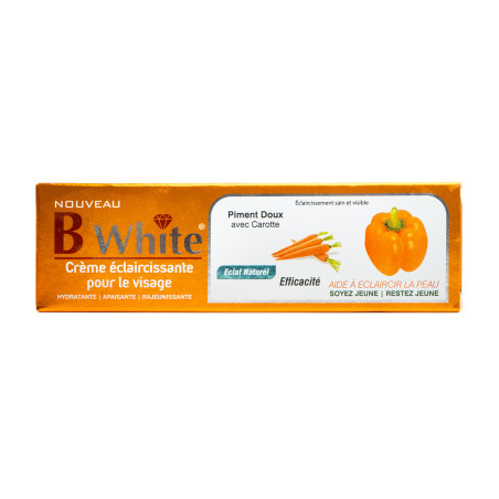 B WHITE TUBE PIMENT/CAROTTE 50G