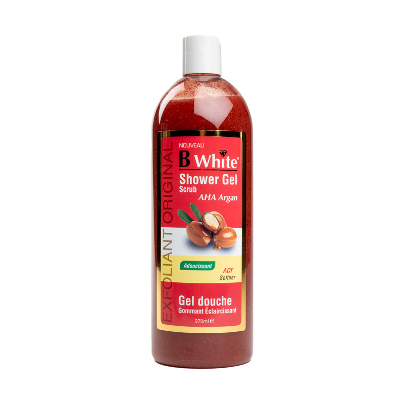 B WHITE GOMMAGE AHA/ARGAN 970ML