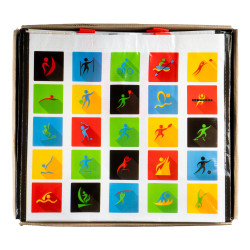 SAC CABAS PRET MOSAIQUE SPORT 50P