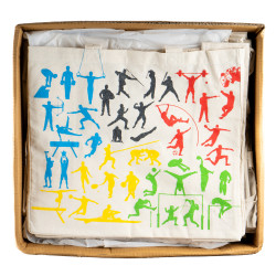 SAC CABAS COTTON SPORT 60 PCS