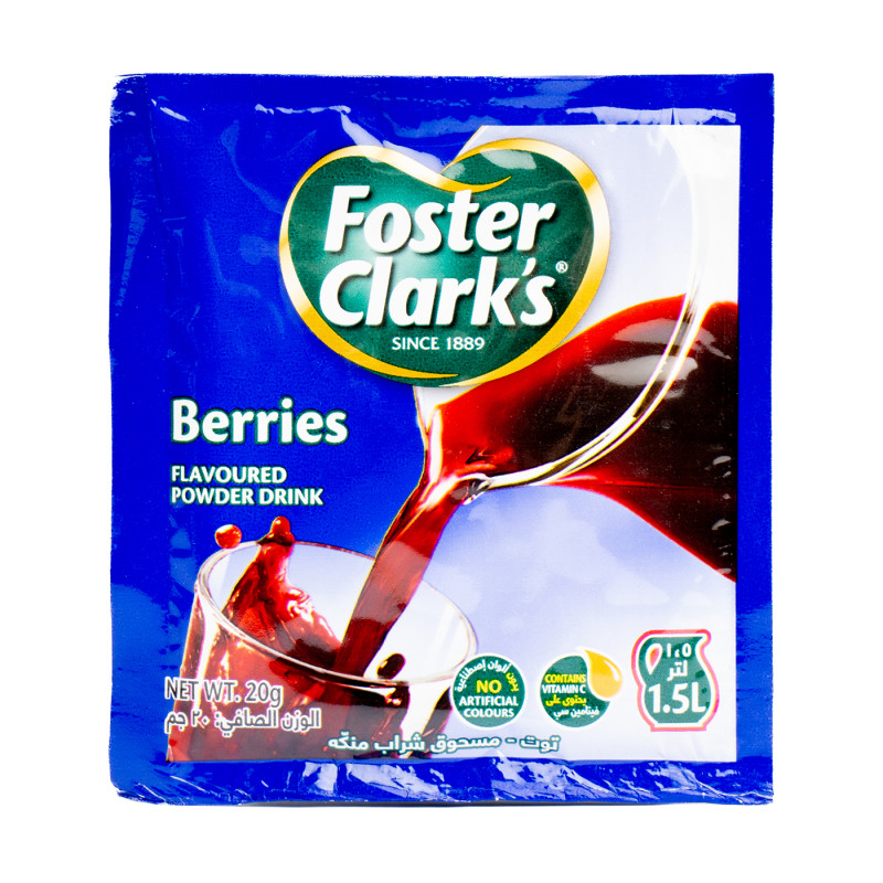 FOSTER CLARKS BERRIES 15X20G