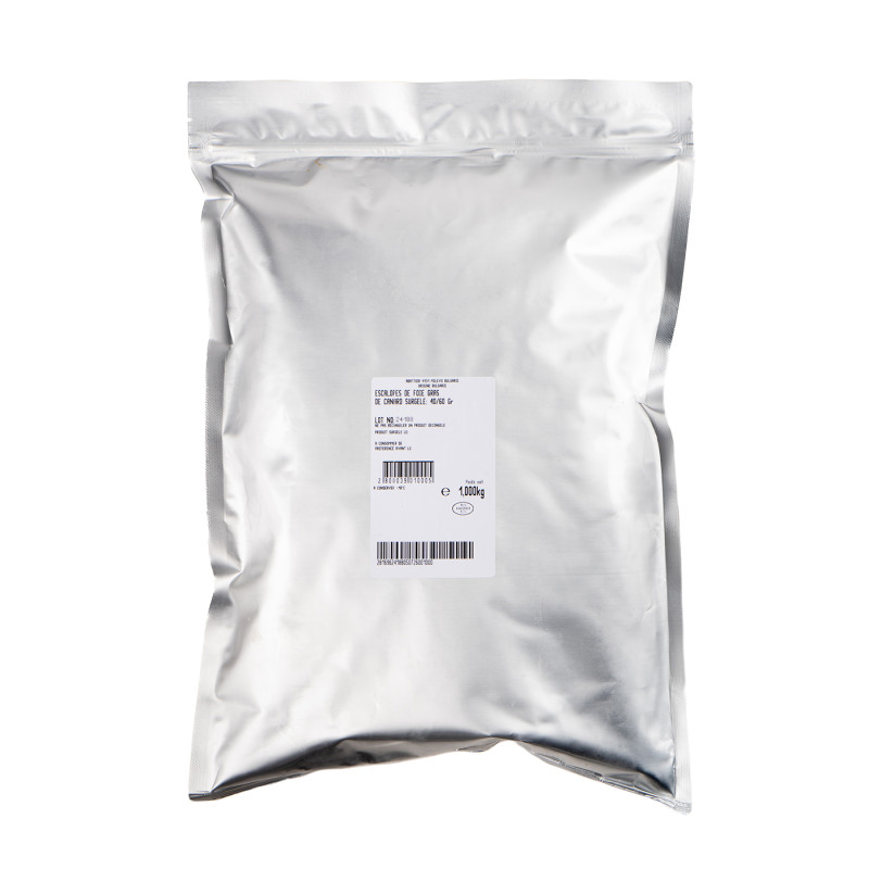 ESCALOPE FOIE GRAS CANARD 40/60G 5K