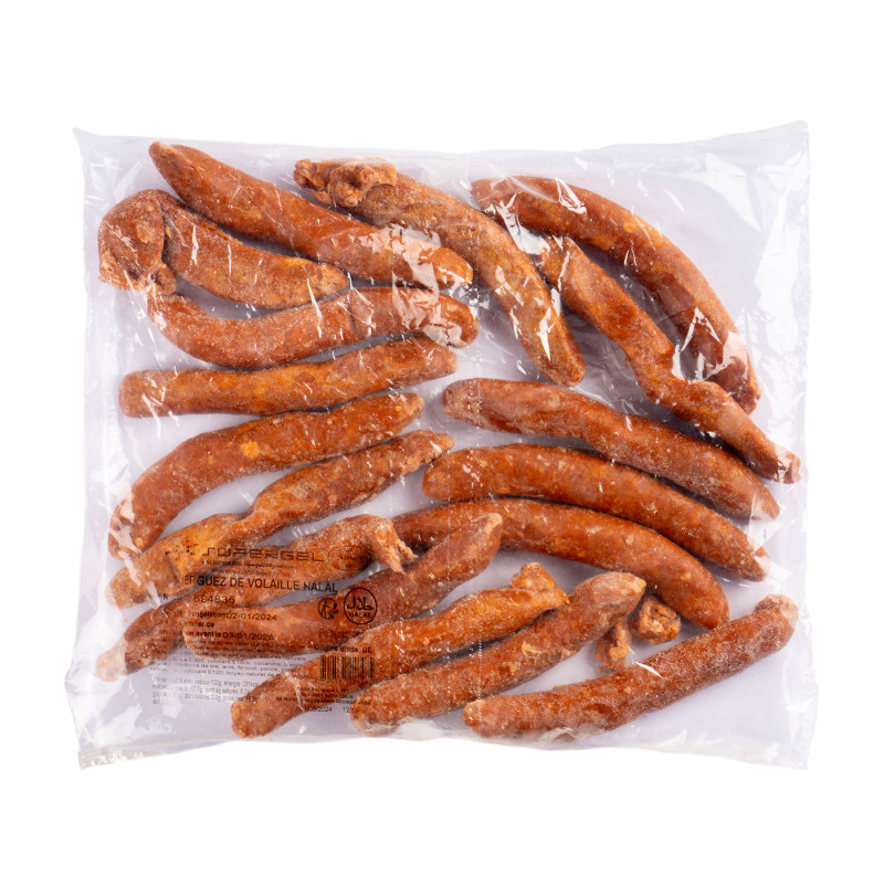 MERGUEZ DE VOLAILLE HALAL 10X1KG