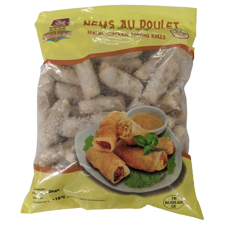 NEMS AU POULET HALAL (6X2KG) - 12KG