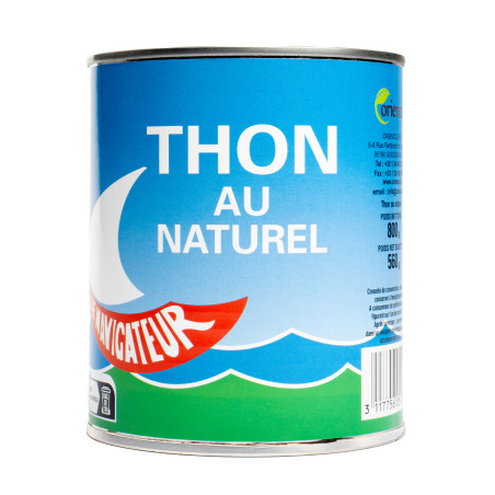 THON NATUREL LE NAVIGATEUR 12X800G