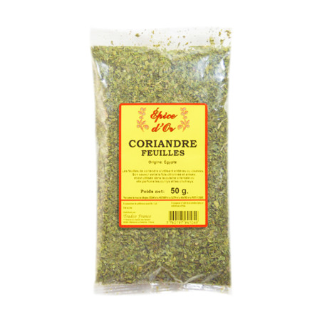 CORIANDRE FEUILLES 10X50G