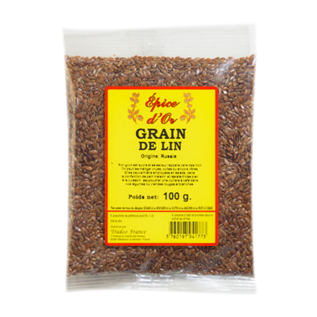 GRAIN DE LIN ENTIER 20X100G