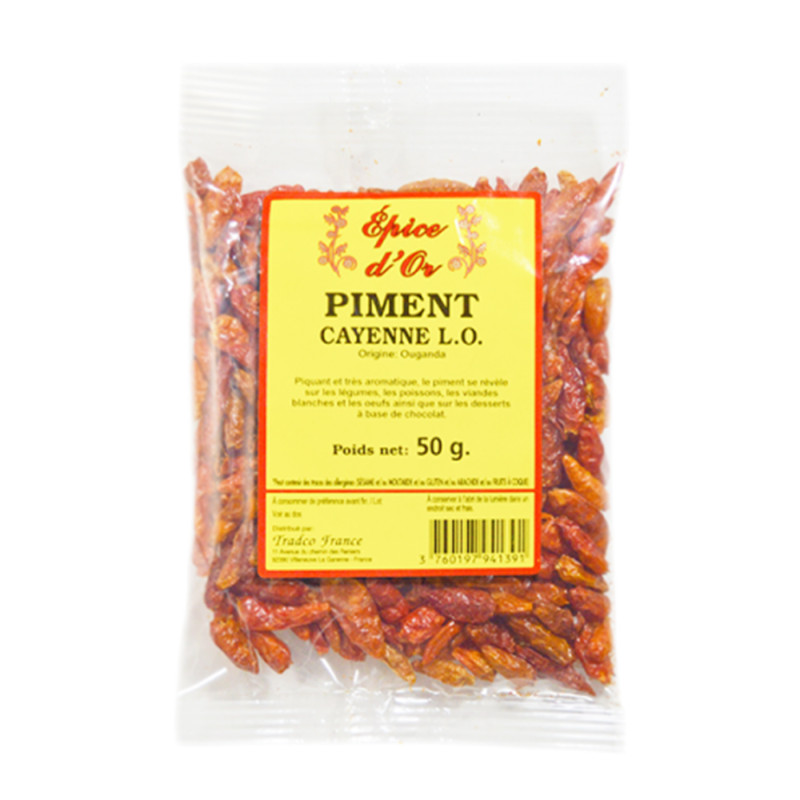 PIMENT FORT ENTIER 15X50G