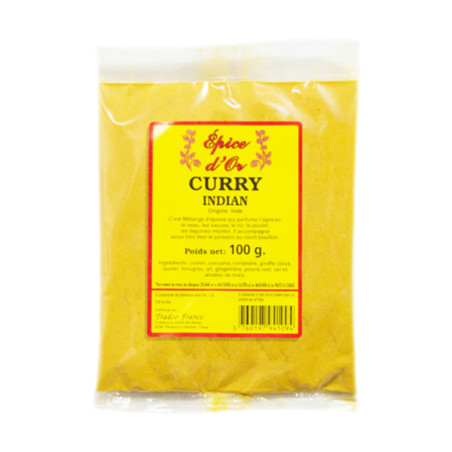 CURRY INDIAN POUDRE 20X100G