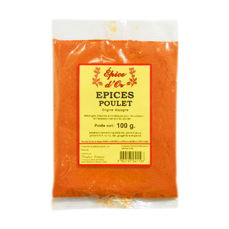 EPICES POULET ROUGE 20X100G