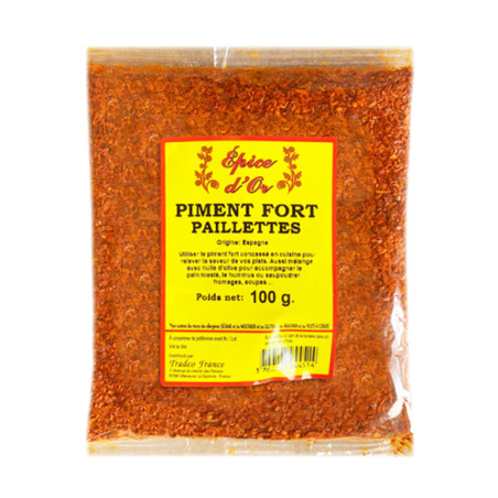 PIMENT FORT PAILLETTES 20X100G