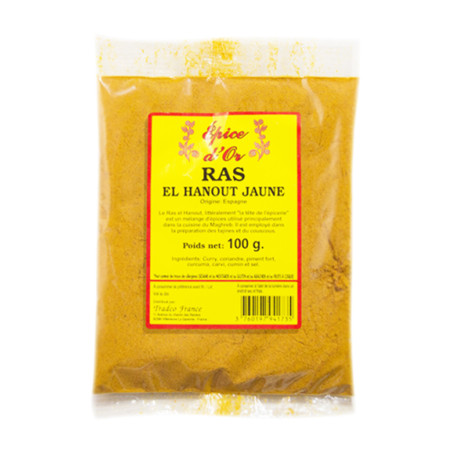 RAZ EL HANOUT JAUNE 20X100G
