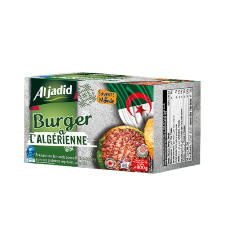 STEAK BURGER A L'ALGERIENNE HALAL ALJADID 6X800G