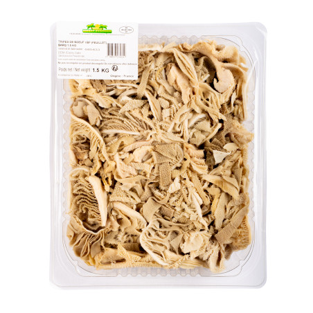 TRIPES BOEUF FEUILLET VBF 4X1.5KG