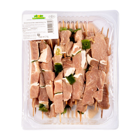 BROCHETTE PORC VPF BARQ 6X2KG