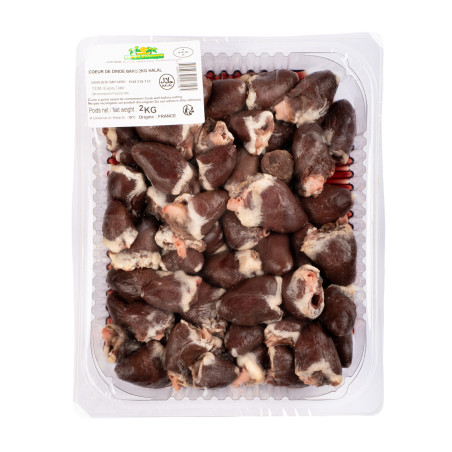 COEUR DE DINDE HALAL BARQ 5X2KG